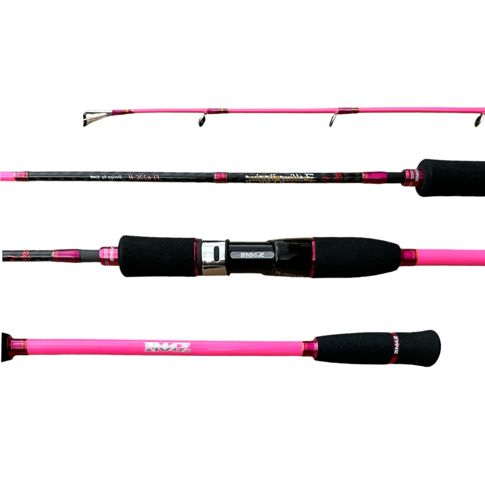 FALLING SLOW PITCH JIGGING RODS PINK - SAME Fishing Aus - SAME Fishing Aus